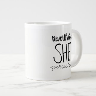 De Café Grande Ella persistió taza enorme