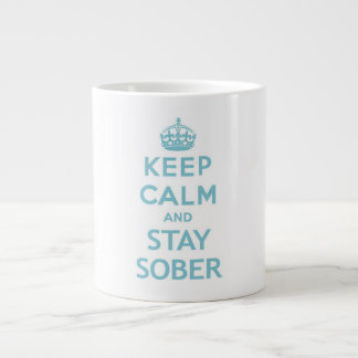 De Café Grande Guarde la calma y permanezca la taza sobria