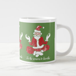 De Café Grande Santa Yoga | Taza Jumbo