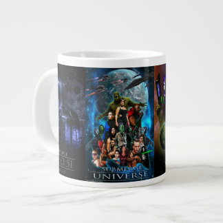 De Café Grande Sumerja la taza del universo