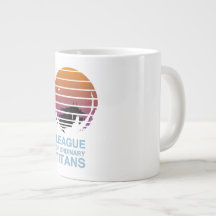 Taza alternativa del jumbo del logotipo