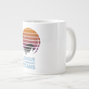 De Café Grande Taza alternativa del jumbo del logotipo