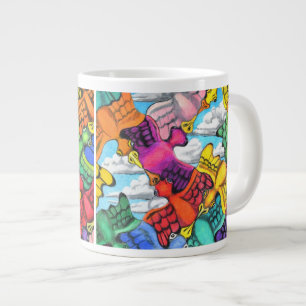 De Café Grande Taza del jumbo del atasco
