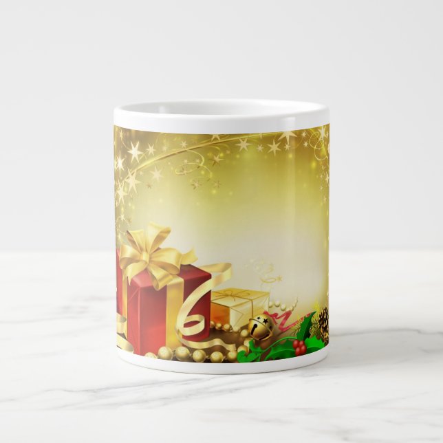 De Café Grande Taza del navidad (Frente)