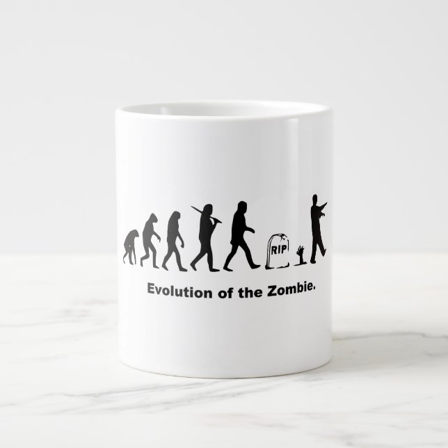 De Café Grande Taza del zombi (Frente)