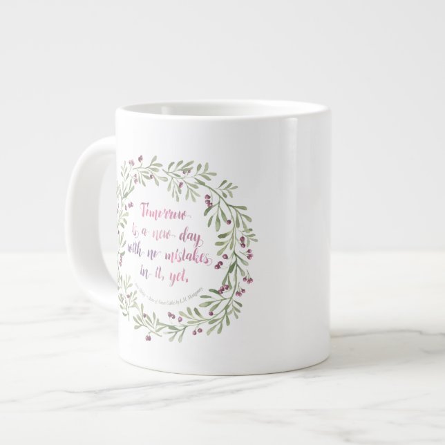 De Café Grande Taza enorme - está mañana un nuevo día… (Izquierda)