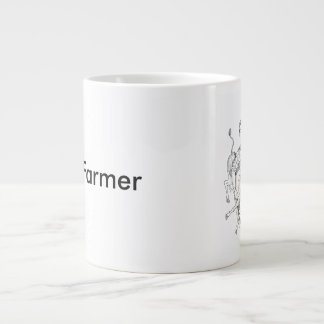 De Café Grande Taza estupenda del granjero