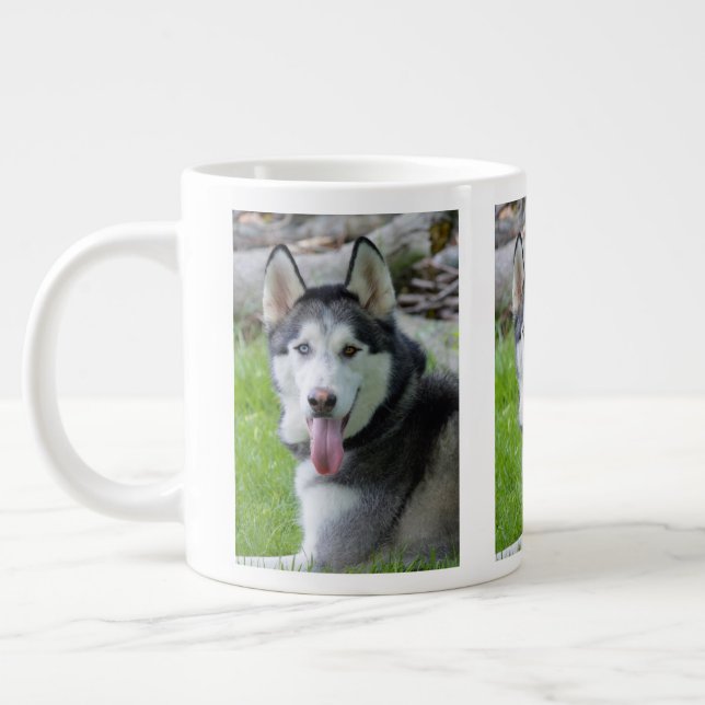 De Café Grande Taza fornida (Izquierda)
