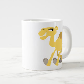 De Café Grande Taza fresca y linda del jumbo del camello del