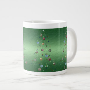 De Café Grande Taza invisible del navidad del árbol