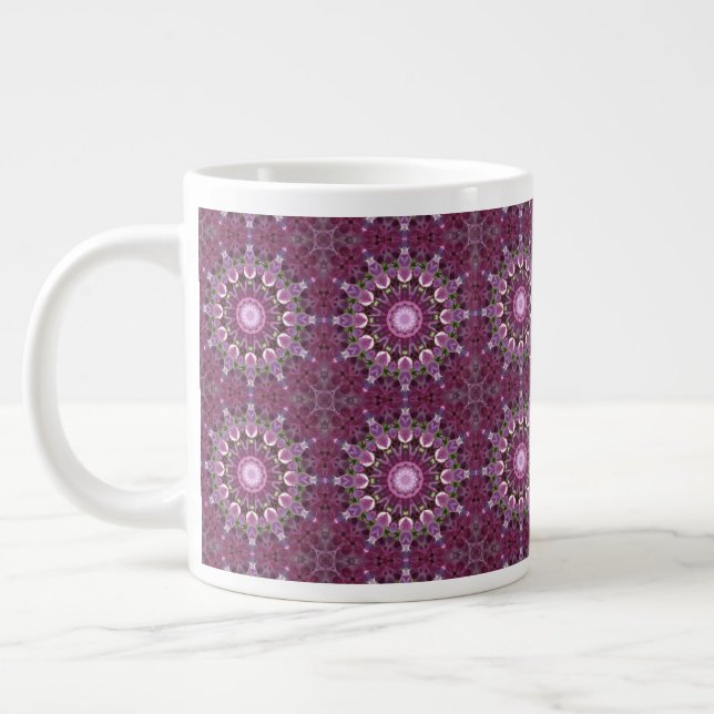 De Café Grande Taza Lila Persa - Jumbo (Izquierda)