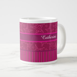 De Café Grande Taza para ella, taza conocida personalizada del