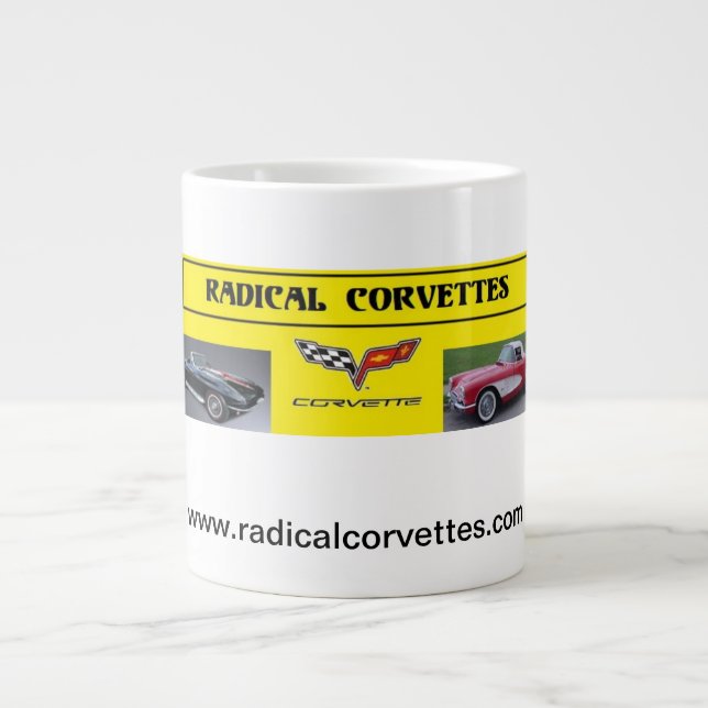 De Café Grande Taza radical del Corvette (Frente)