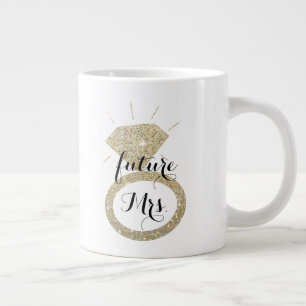 De Café Grande Taza - señora futura fabulosa del anillo