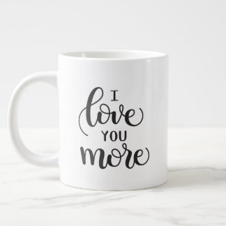 De Café Grande Te amo más - taza a juego