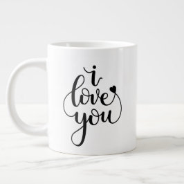 De Café Grande Te amo taza