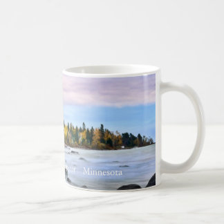 De Café Granero rojo el lago Superior, taza del manganeso