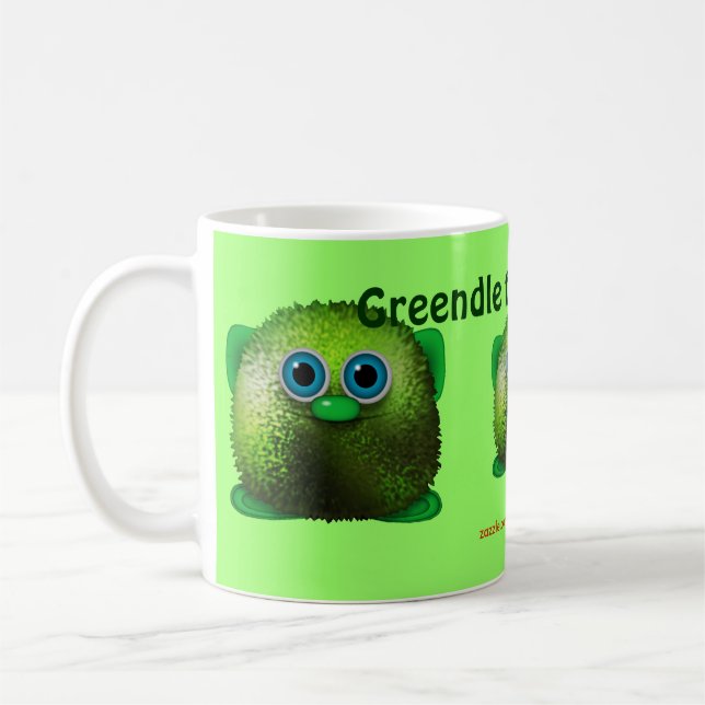 De Café Greendle, la mezquina peluca que bebe la taza (Izquierda)