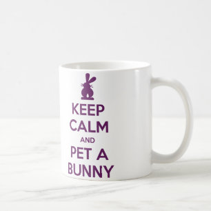 De Café Guarde al mascota tranquilo una taza del conejito