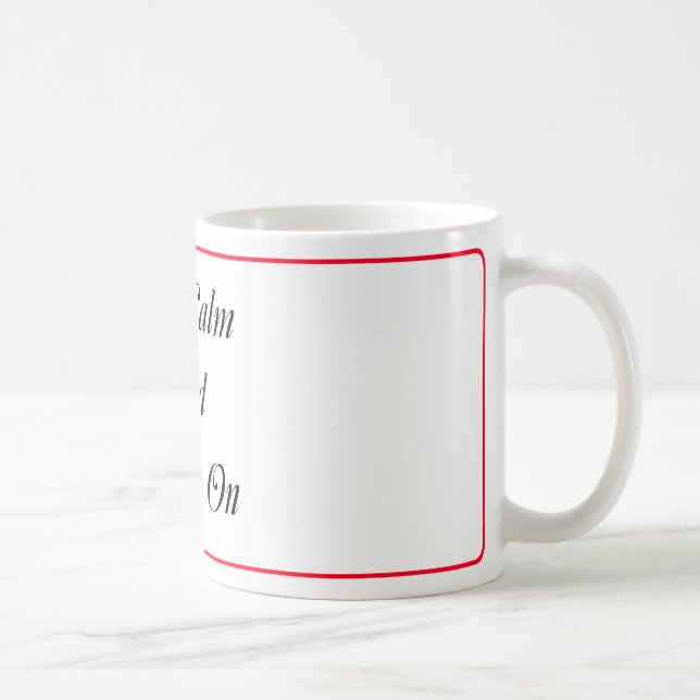 De Café Guarde la calma y Austen en la taza (Derecha)