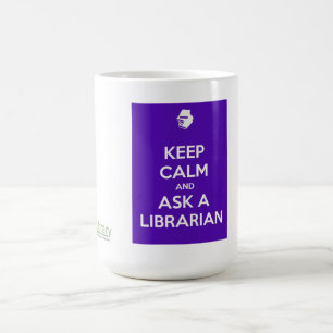 De Café Guarde la taza tranquila - púrpura