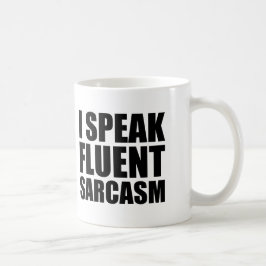 De Café Hablo la taza divertida del sarcasmo fluido