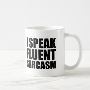 De Café Hablo la taza divertida del sarcasmo fluido