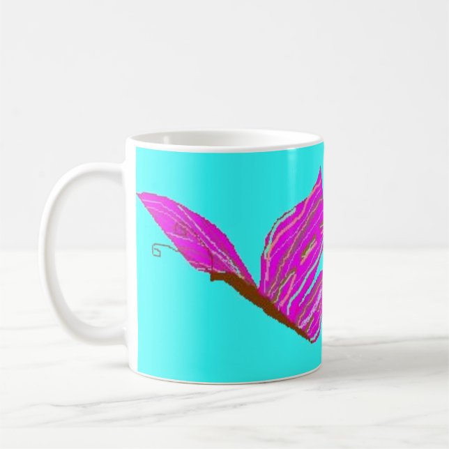 De Café Haciendo una mariposa - taza (Izquierda)