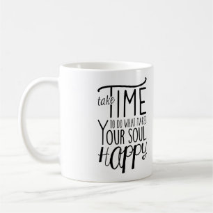 De Café Haga su alma la taza feliz