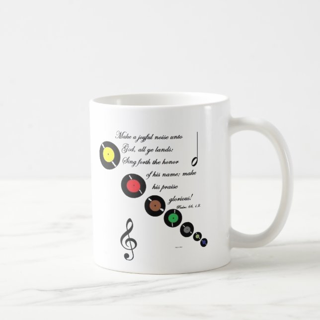 De Café Haga una taza alegre del ruido (Derecha)