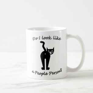 De Café Hago parezco una taza grosera divertida del gato