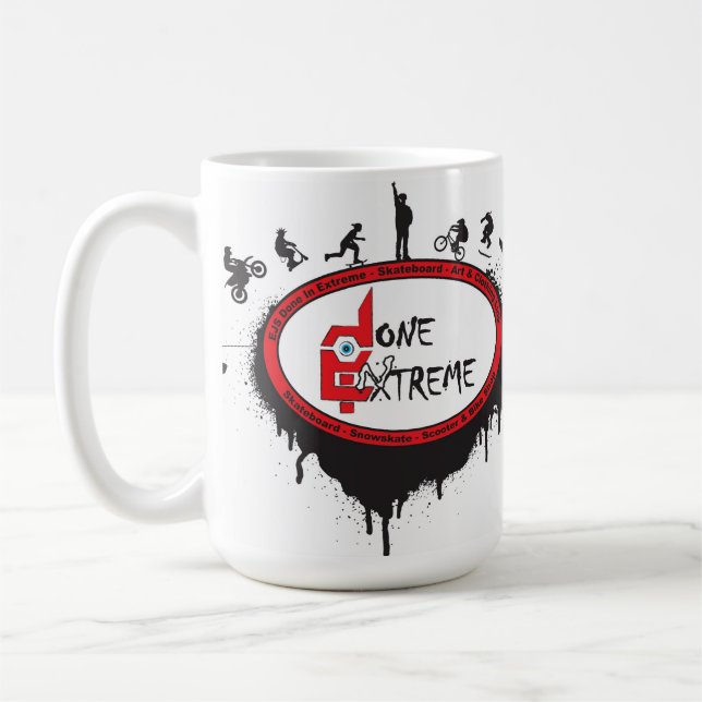 De Café Hecho en taza extrema: Logotipo (Izquierda)