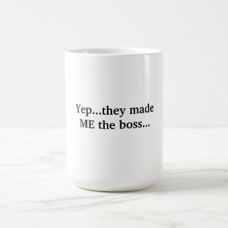 De Café Hecho ME la taza del jefe