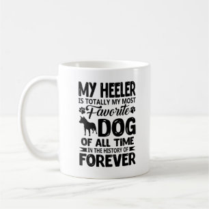De Café Heeler azul es mi taza preferida del perro