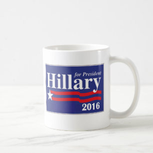 De Café Hillary Clinton para la taza 2016 del presidente