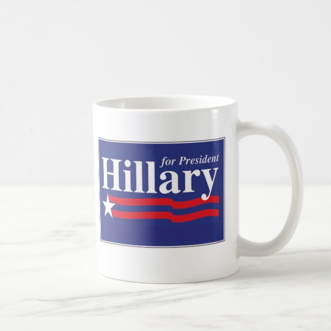 De Café Hillary Clinton para la taza 2016 del presidente (Derecha)