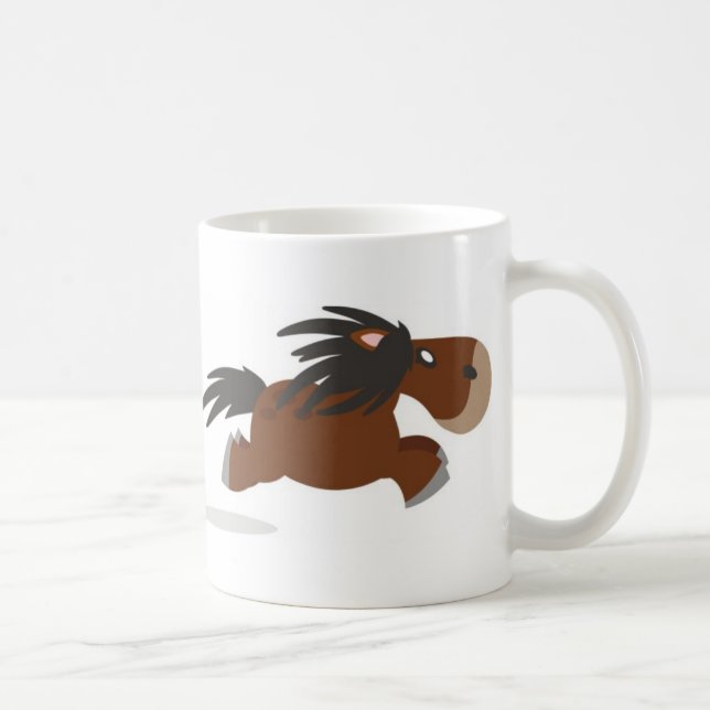 De Café "Hizo alguien para decir té?" Taza del potro (Derecha)