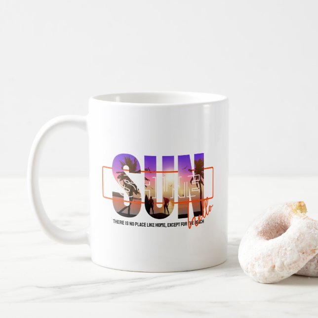 De Café Hola Sol | Taza Clásica #11 (Con donut)