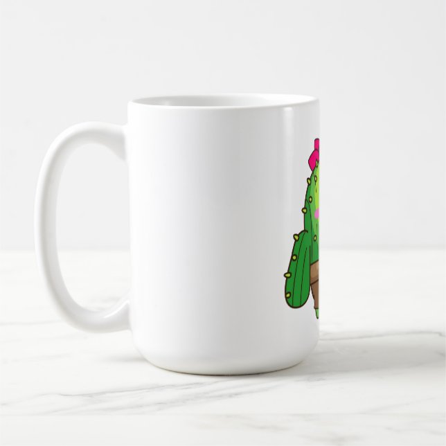 De Café Hola Taza Cactus – Sonríe Mientras Bebe (Izquierda)