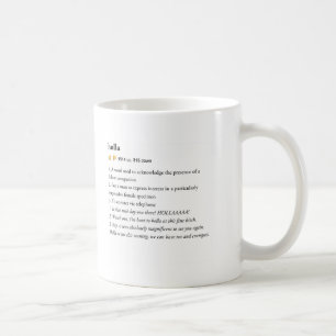 De Café holla - taza urbana del diccionario