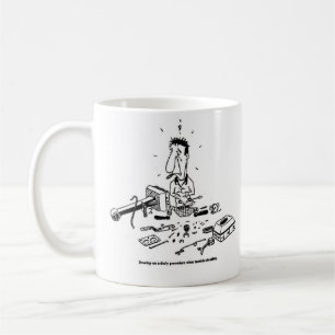 De Café Hombre del motor 11 onzas. Taza
