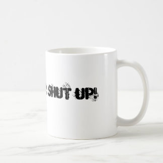 De Café ¡Hombre para arriba, o cerrado para arriba! taza