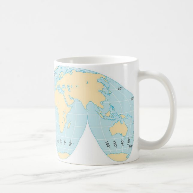De Café Homolosine 11oz. Taza (Derecha)