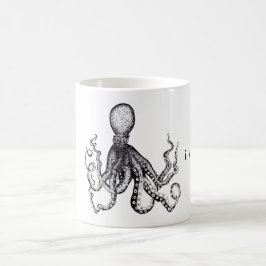 De Café I. Canto. Incluso. Taza del pulpo