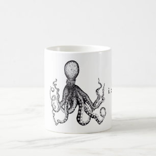 De Café I. Canto. Incluso. Taza del pulpo