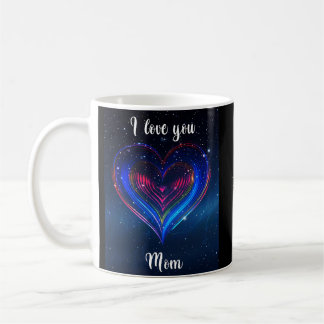 De Café I Love You Mom Galaxy Heart / Taza Galáctica Mamá