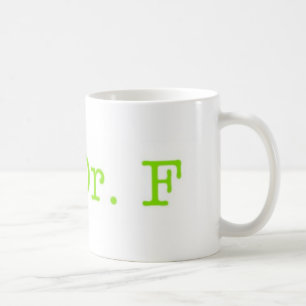 De Café I taza del Dr. F del corazón