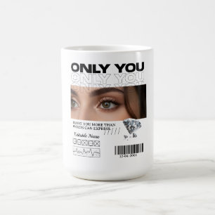 De Café Imagen personalizada, nombre y texto Taza person