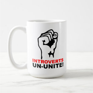 De Café Introverts O.N.U-Unen la taza divertida