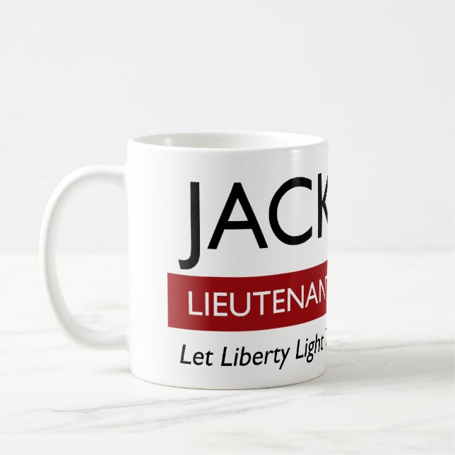 De Café Jackson para el Lt. Taza del gobernador (Izquierda)